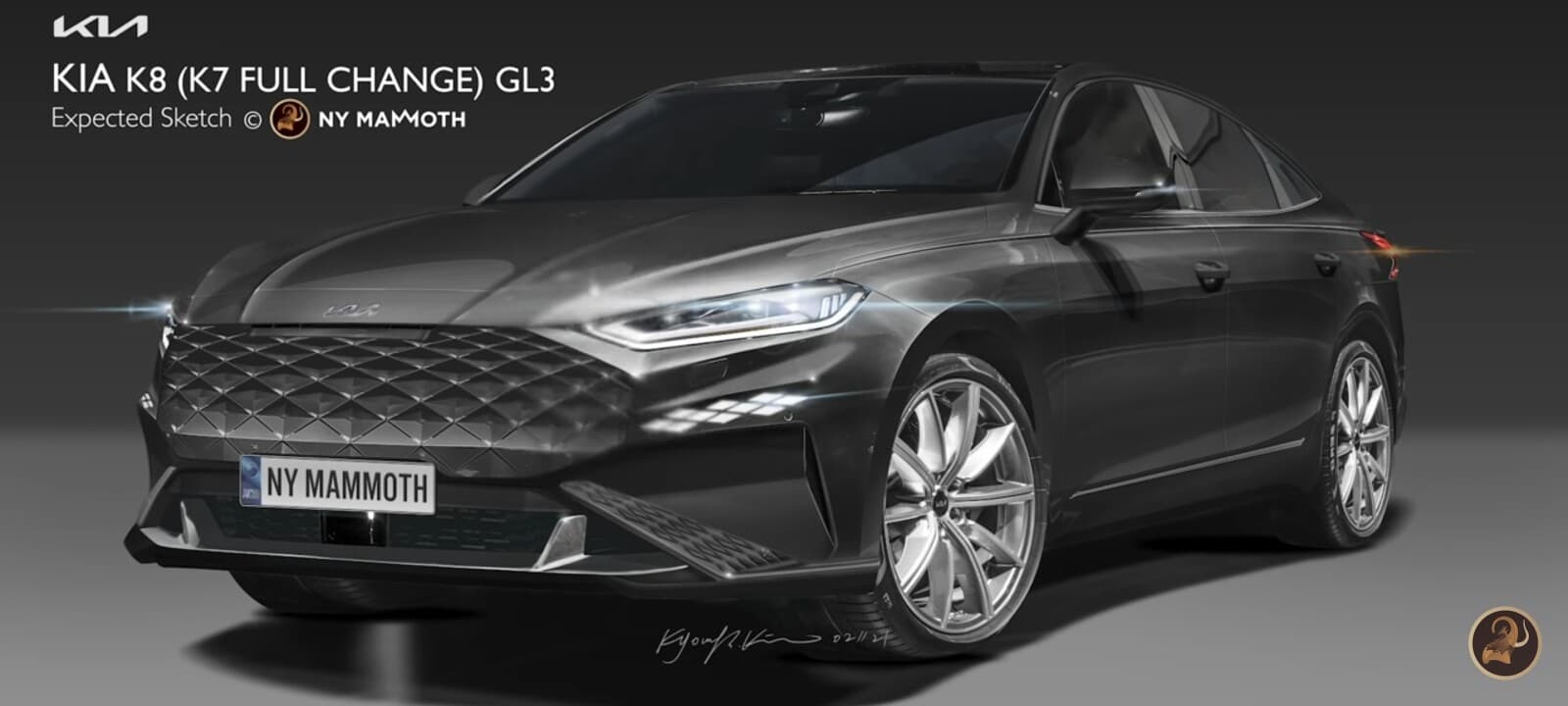 출시 임박 K8  예상도 게시글 썸네일