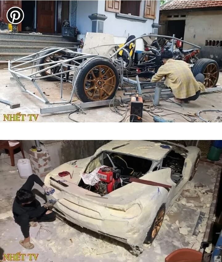 ?112만원으로 4억짜리 페라리 만들기?? 게시글 썸네일