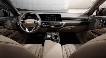 기아 K8, 심플한 실내 디자인 공개 게시글 썸네일