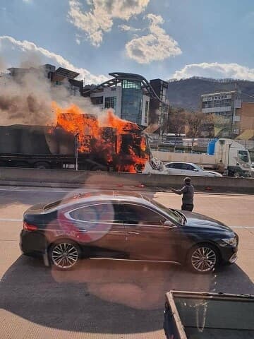 서대구ic에서 큰사고가  있었네요 게시글 썸네일