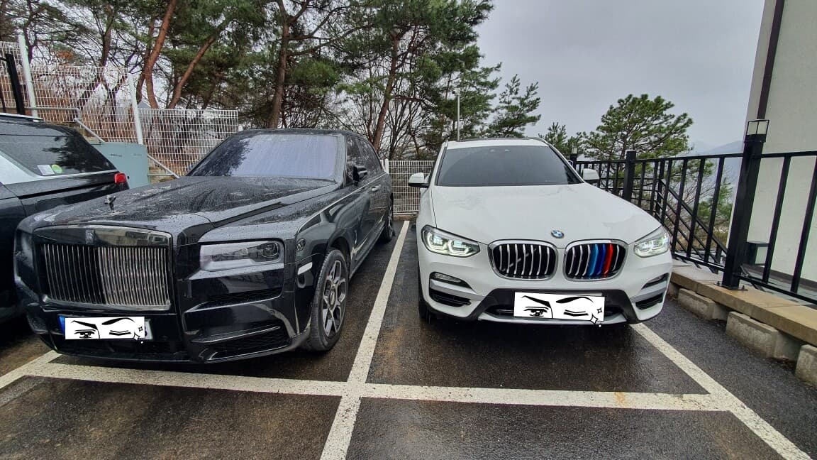 키즈팬션 놀러왔는데, 옆차가 컬리넌; 게시글 썸네일