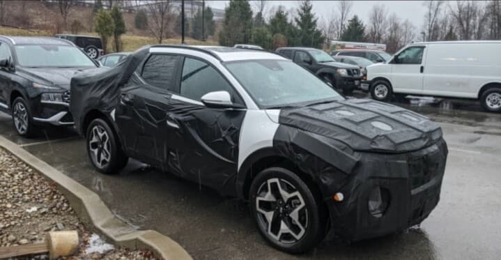 현대차 픽업트럭 ‘산타크루즈’ 스파이샷 게시글 썸네일