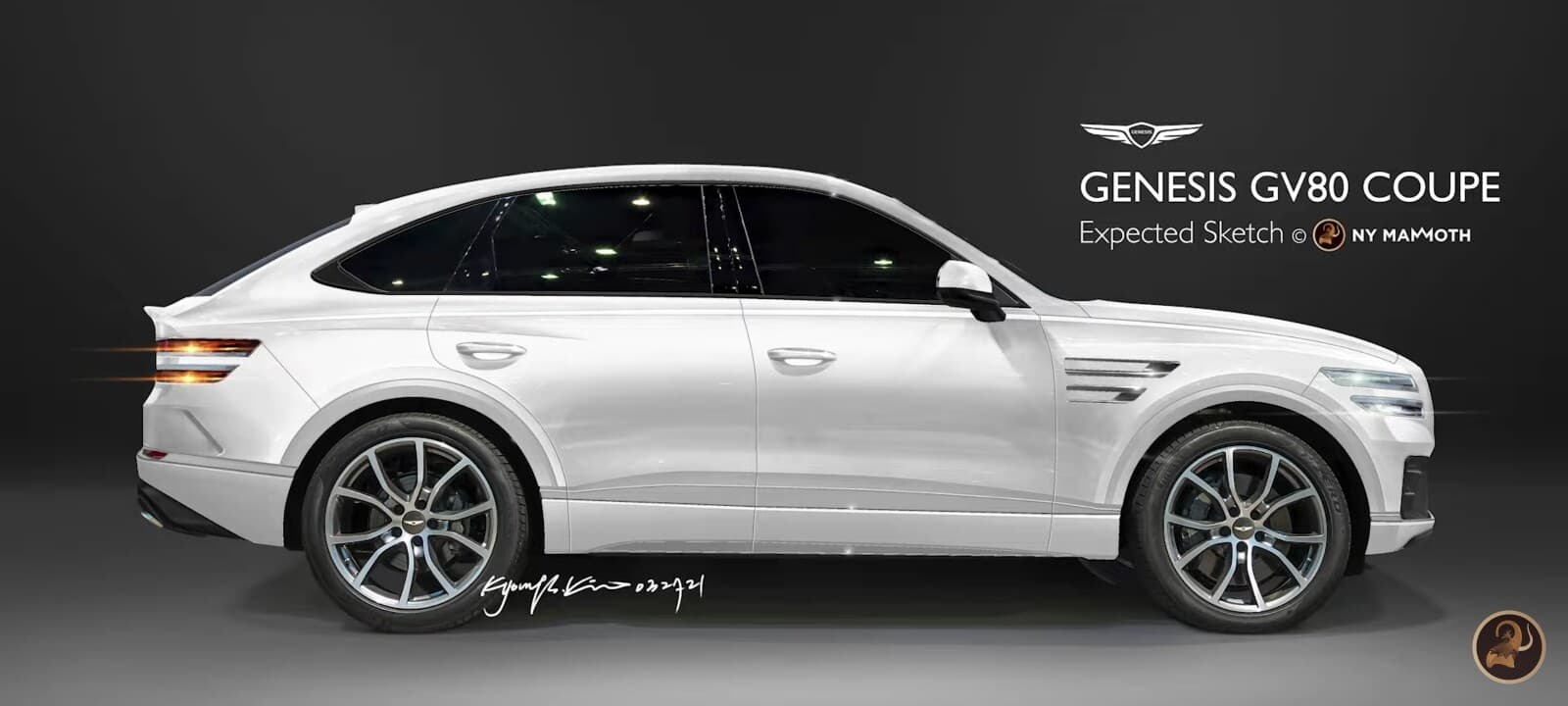 제네시스 GV80 쿠페 예상도 게시글 썸네일