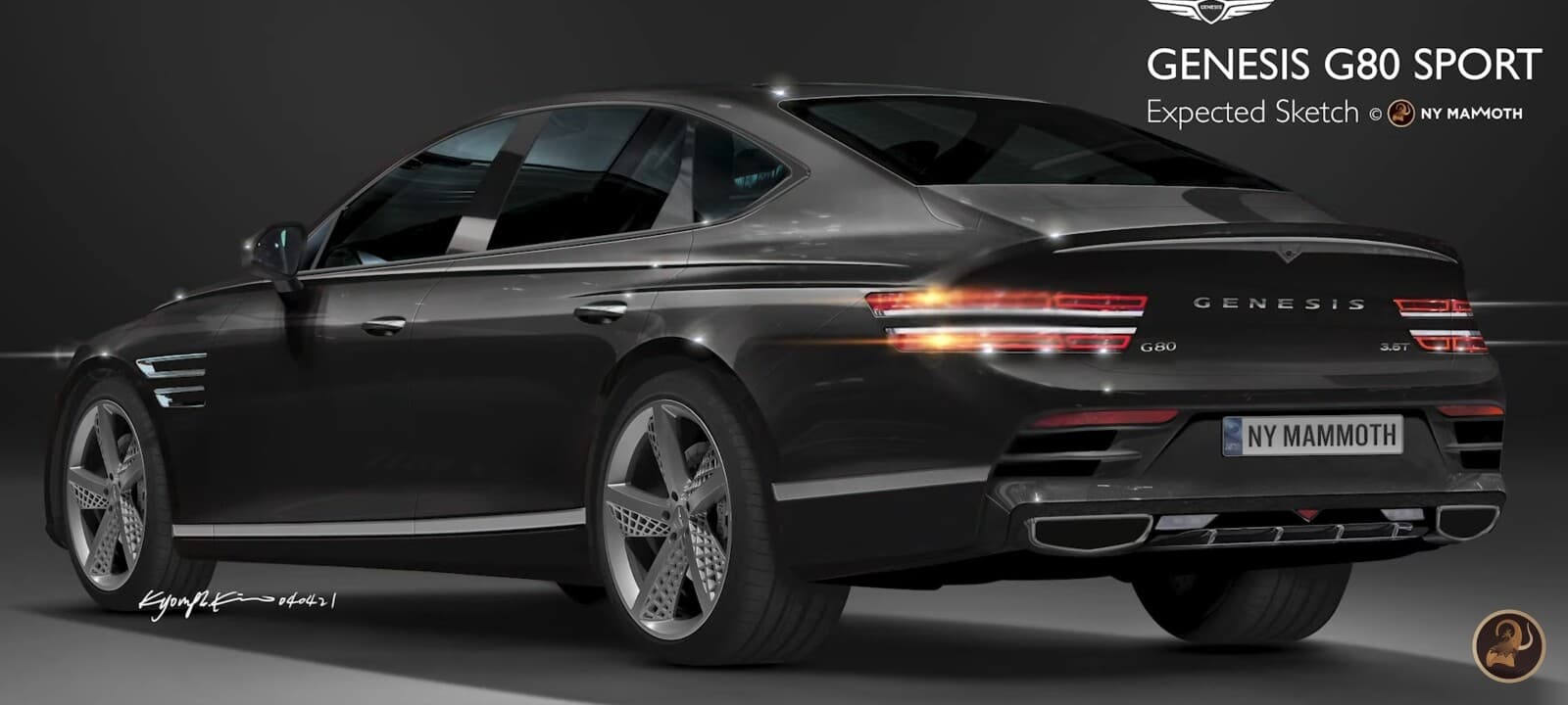 제네시스 G80 스포츠 예상도 게시글 썸네일