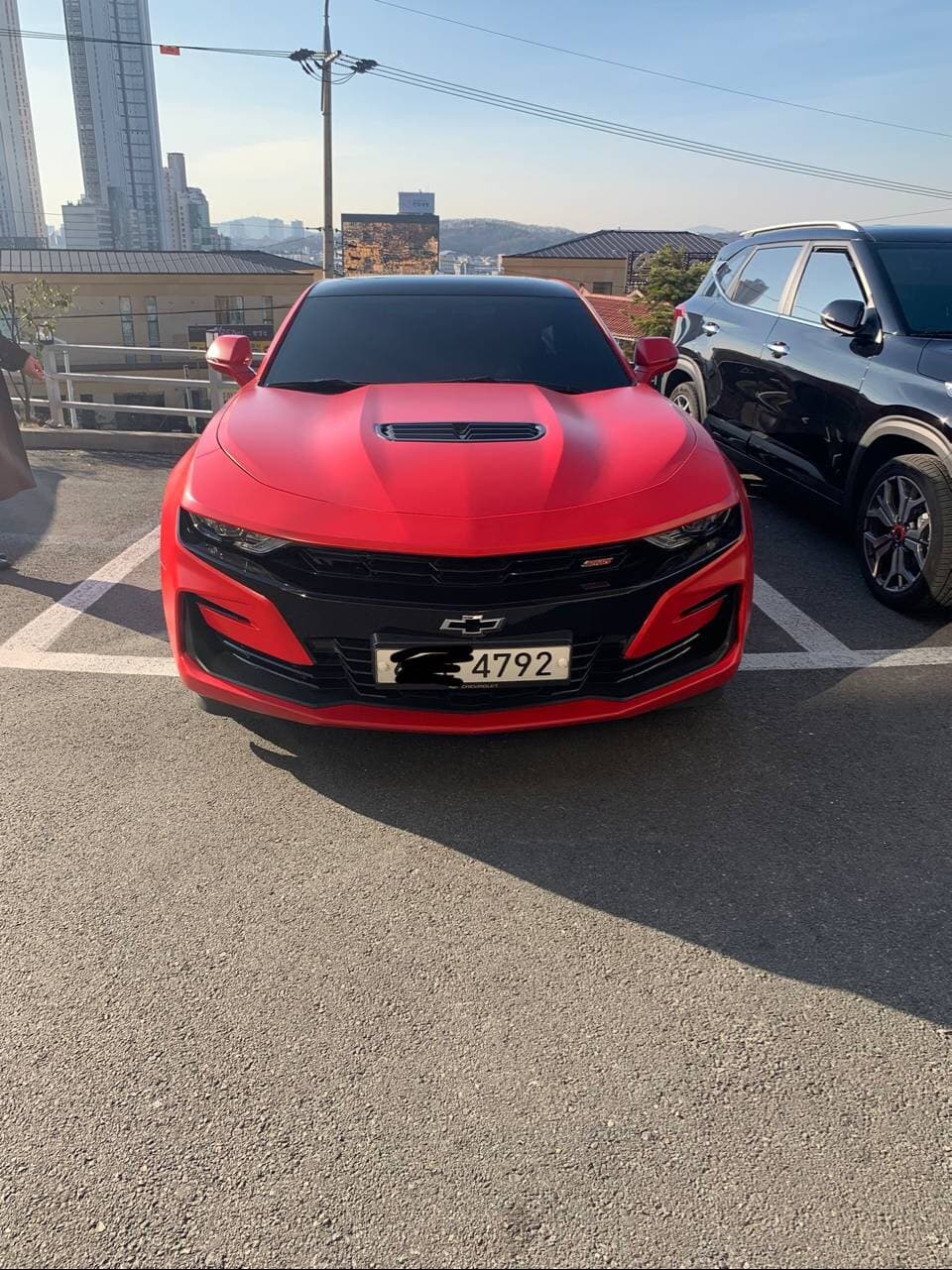 쉐보레 카마로 SS 볼케이노 레드 게시글 썸네일