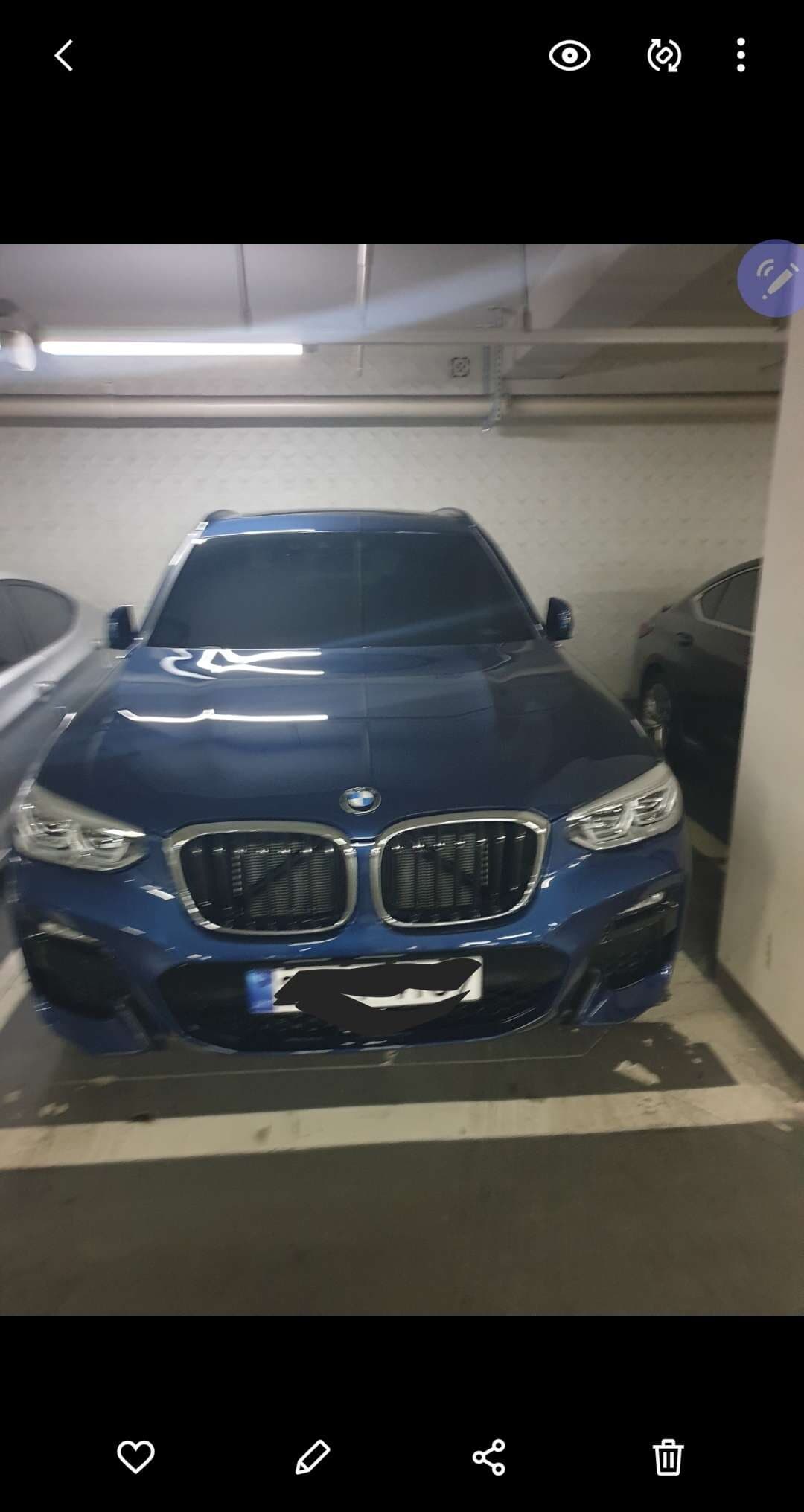 BMW X3 20i xDrive M 스포츠 게시글 썸네일