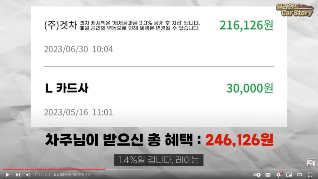 기아,레이,2023,겟차,오토캐시백,후기 ,경차